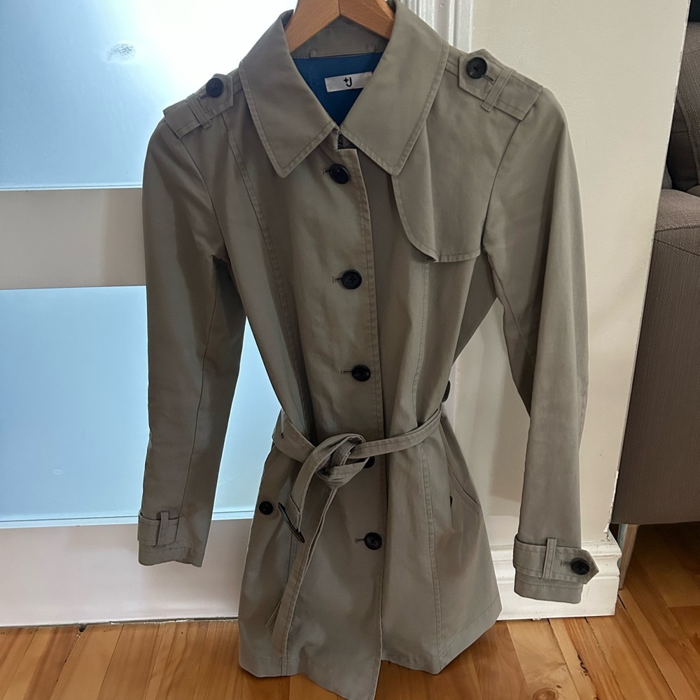 Uniqlo Tan Trench Coat